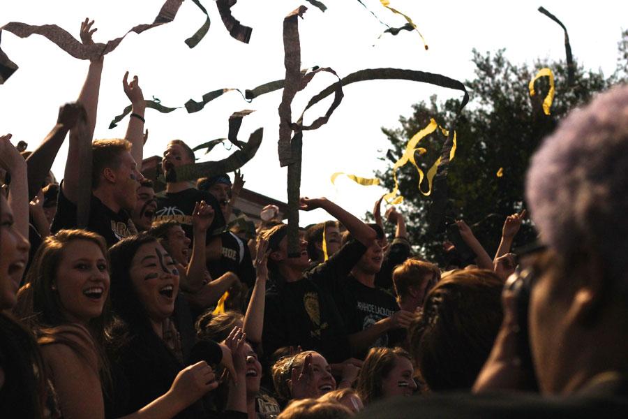 Arapahoe Football Game vs. Heritage: Student Section
