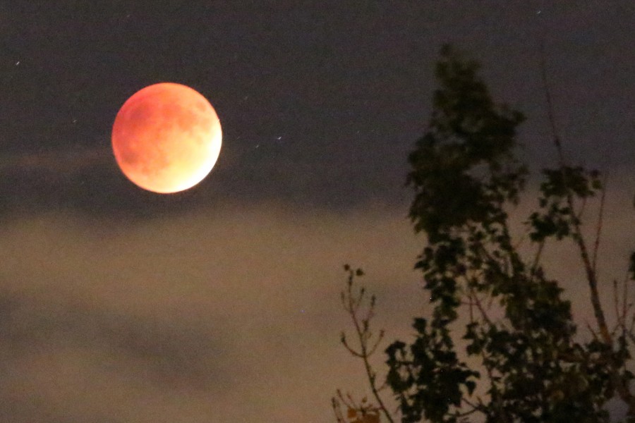 Eclipse of super blood moon signals end of tetrad
