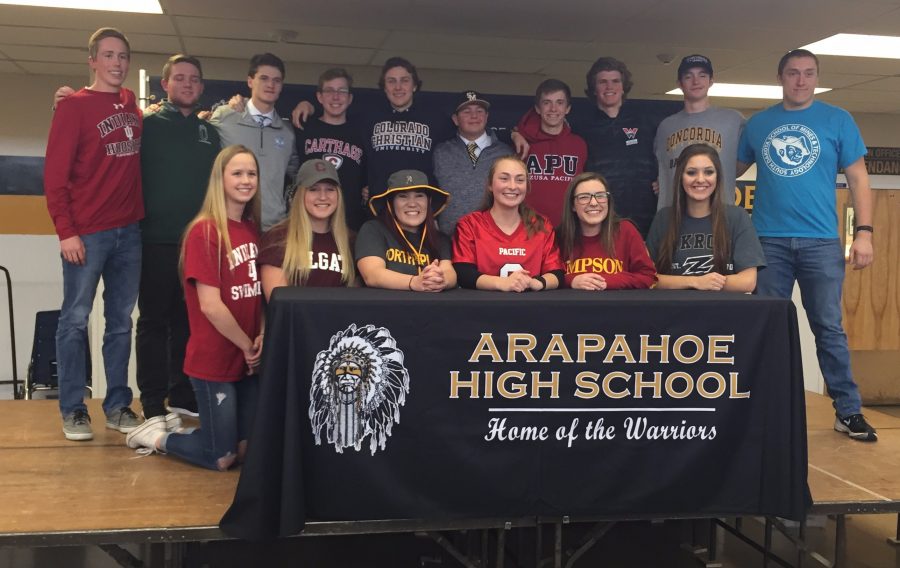 Arapahoe+Athletes+Sign+Letters+of+Intent