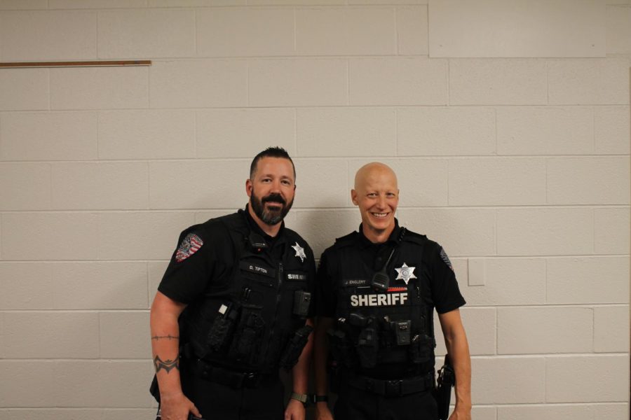 Deputy Englert and Deputy Tipton (photo by Nathan Holmes)