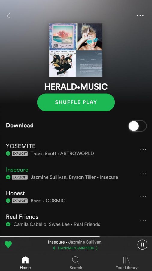 The Herald Music Playlist